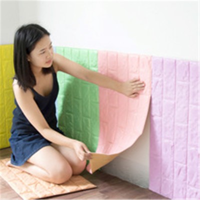 3d Brick Wall Panel Peeling And Pasting Glue Wallpaper For Living Room Bedroom Background Kitchen Decoration